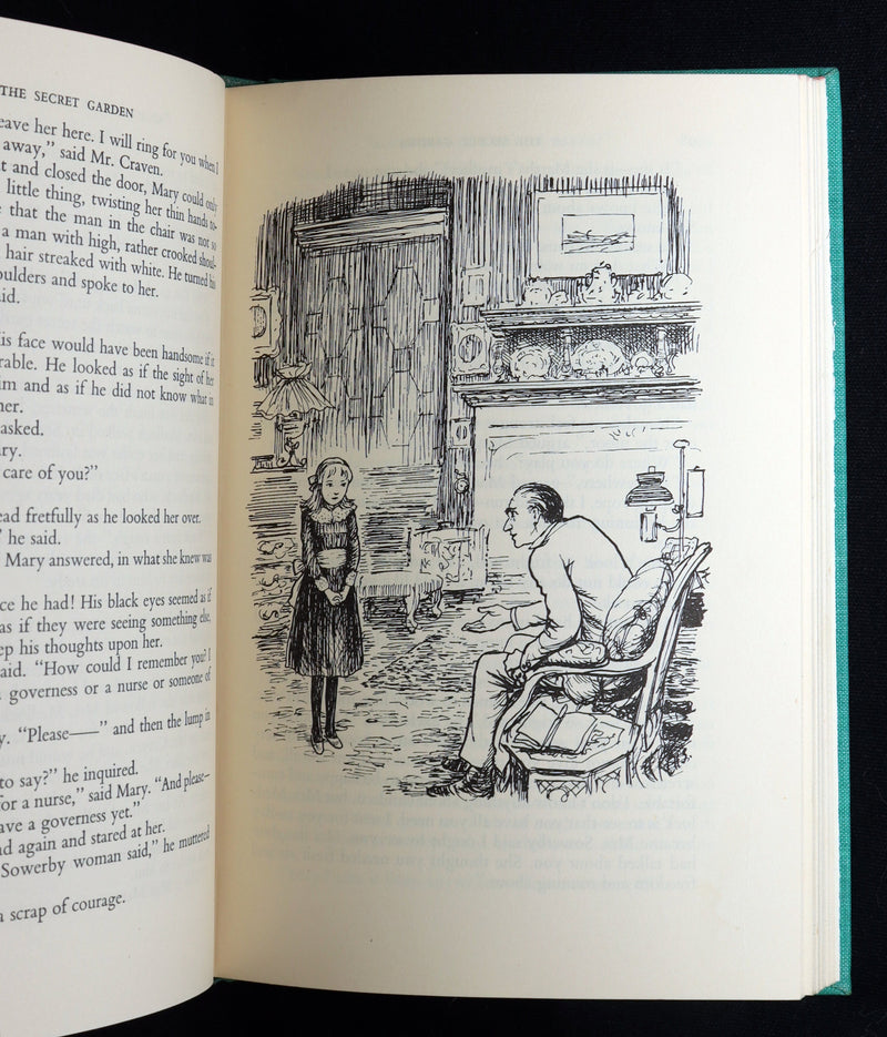 1956 First Illustrated Edition by Shepard - The Secret Garden by F.H. Burnett