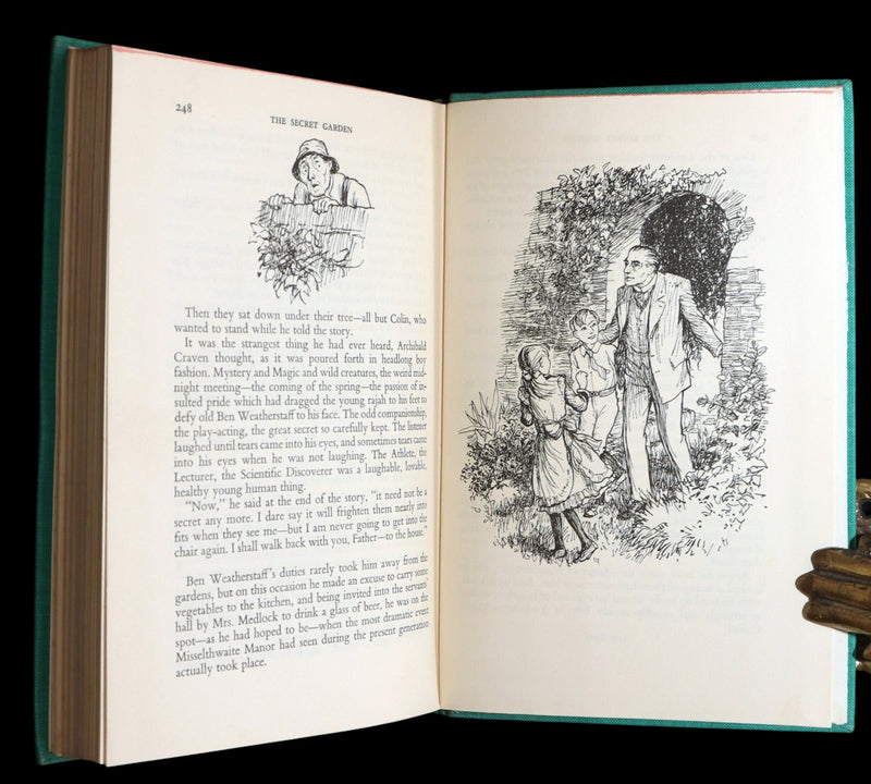 1956 First Illustrated Edition by Shepard - The Secret Garden by F.H. Burnett