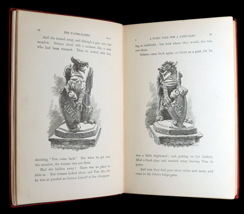 1900 Rare Book - The Water-Babies, A Fairy Tale for a Land-Baby, Illustrated