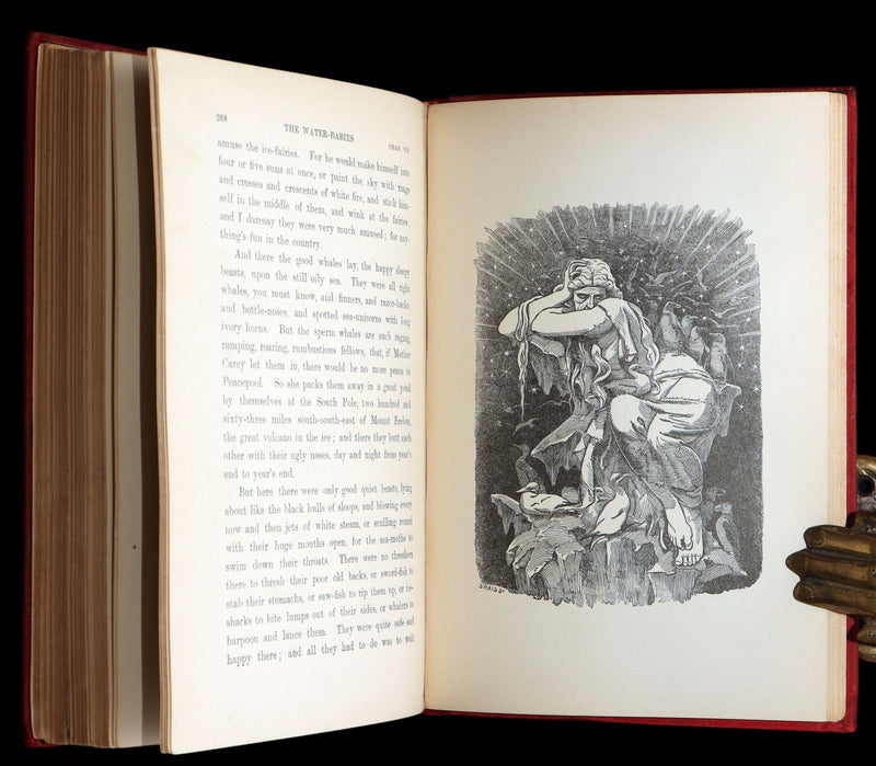 1900 Rare Book - The Water-Babies, A Fairy Tale for a Land-Baby, Illustrated