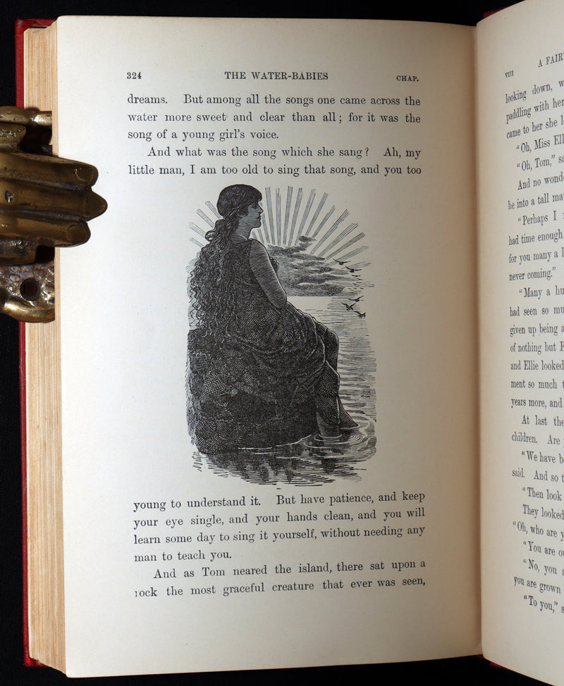 1900 Rare Book - The Water-Babies, A Fairy Tale for a Land-Baby, Illustrated