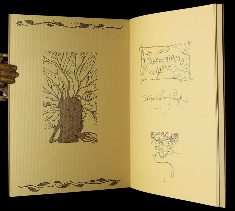 2015 Rare First Edition - Tree Whispers Illustrated by Charles van Sandwyk
