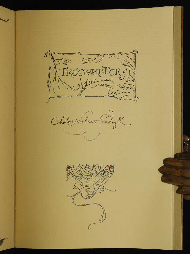2015 Rare First Edition - Tree Whispers Illustrated by Charles van Sandwyk