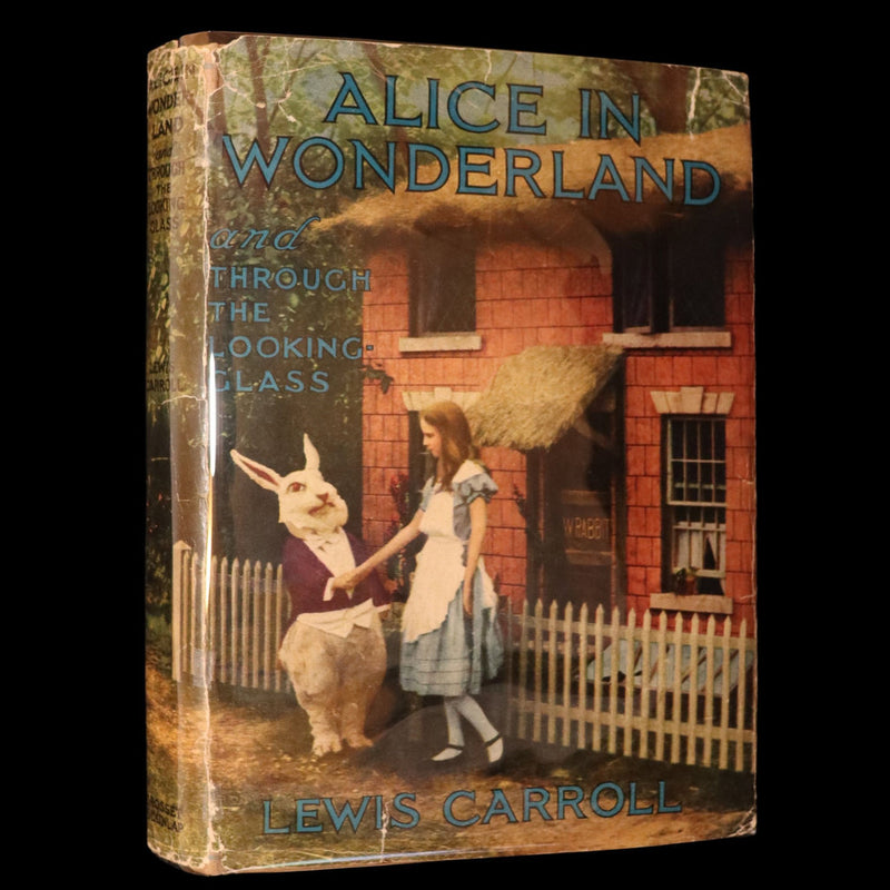 1914 Scarce in Dust Jacket - Alice in Wonderland & Looking-Glass, Photoplay