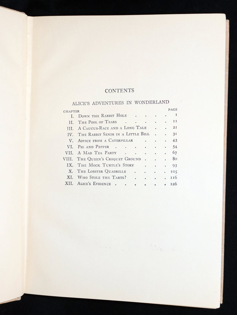 1914 Scarce in Dust Jacket - Alice in Wonderland & Looking-Glass, Photoplay