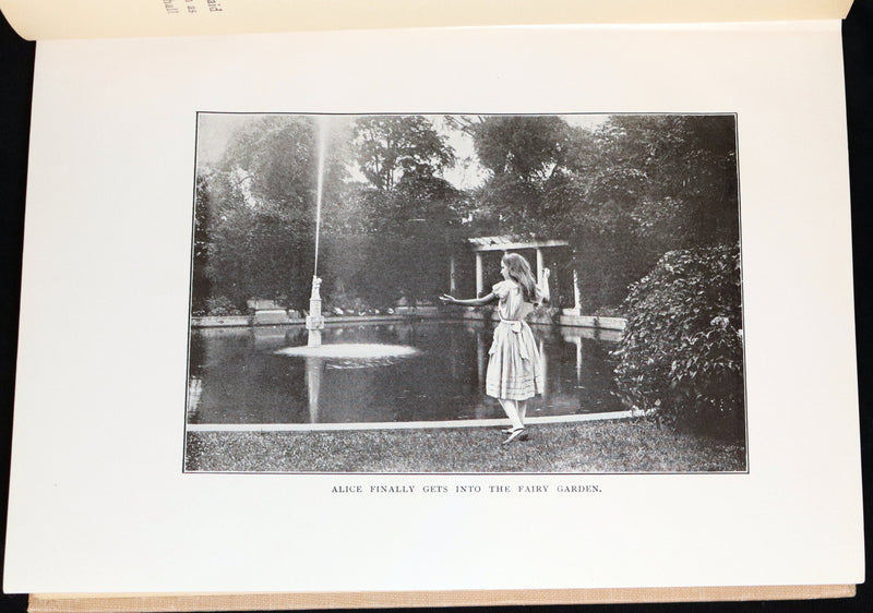 1914 Scarce in Dust Jacket - Alice in Wonderland & Looking-Glass, Photoplay
