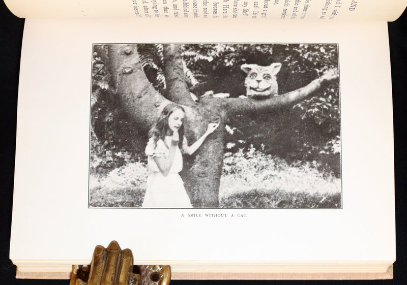 1914 Scarce in Dust Jacket - Alice in Wonderland & Looking-Glass, Photoplay