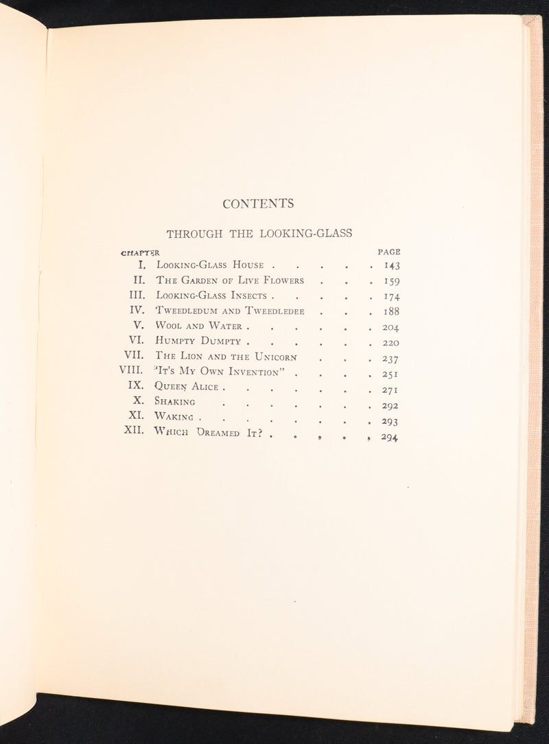 1914 Scarce in Dust Jacket - Alice in Wonderland & Looking-Glass, Photoplay
