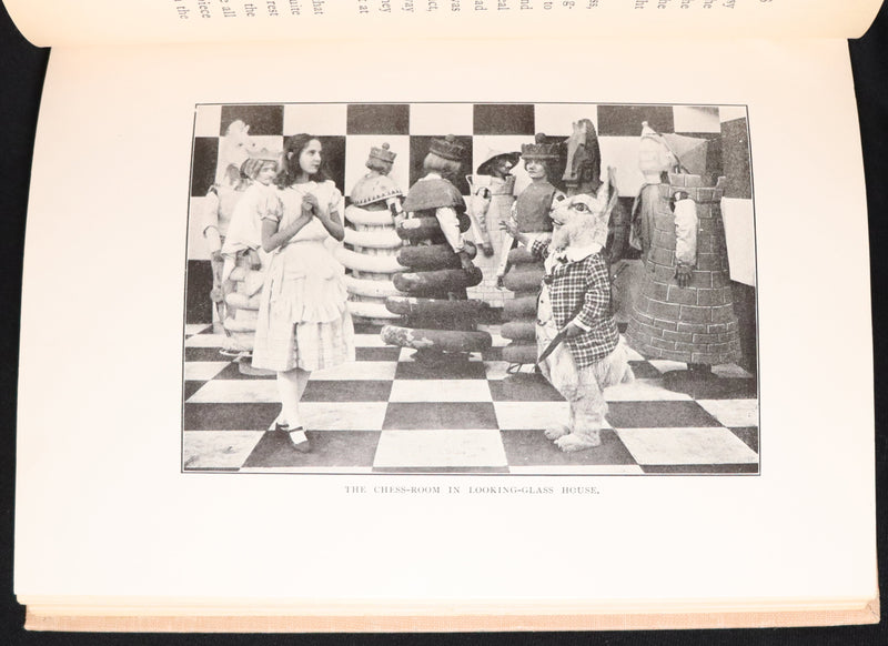 1914 Scarce in Dust Jacket - Alice in Wonderland & Looking-Glass, Photoplay