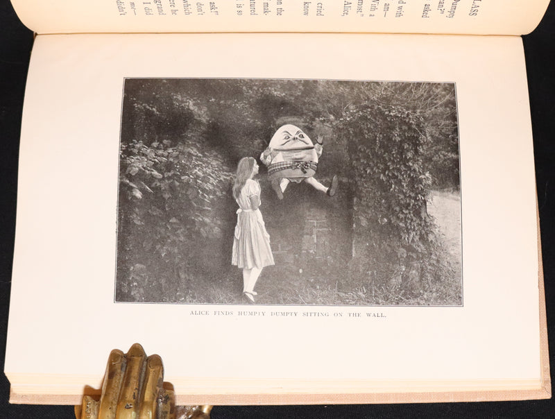 1914 Scarce in Dust Jacket - Alice in Wonderland & Looking-Glass, Photoplay