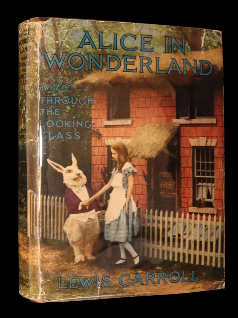 1914 Scarce in Dust Jacket - Alice in Wonderland & Looking-Glass, Photoplay
