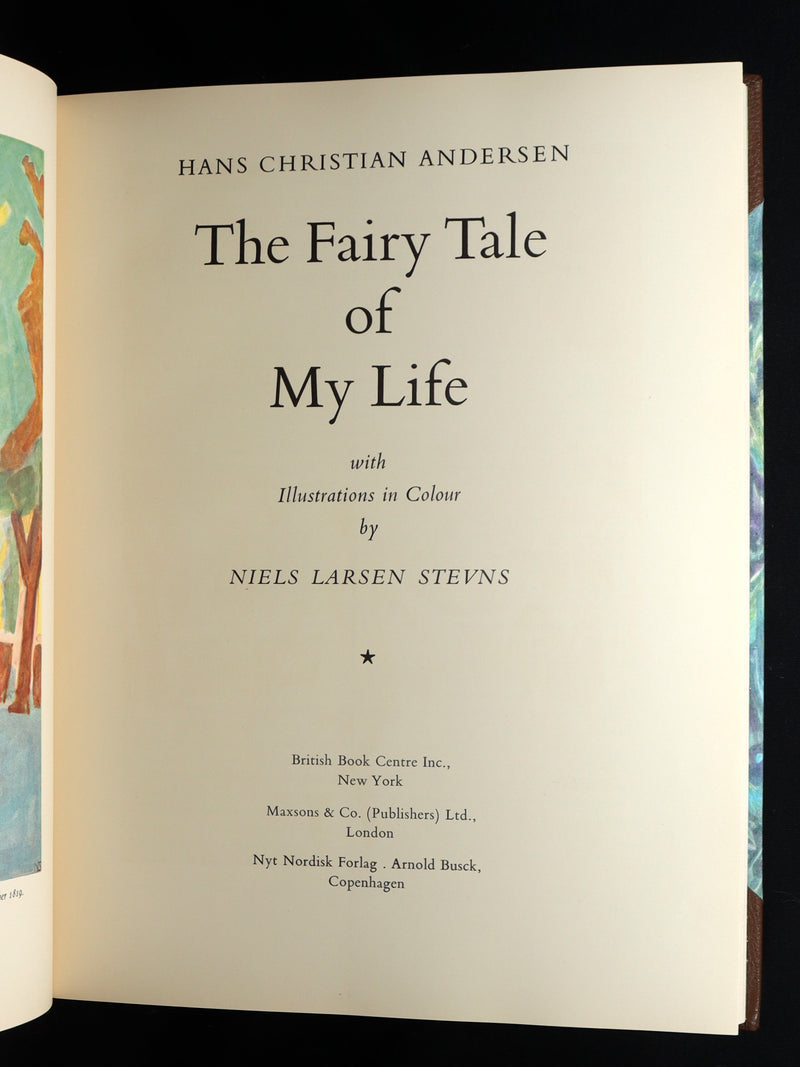 1954 Henning Jensen Binding - The Fairy Tale of My Life, Hans Christian Andersen