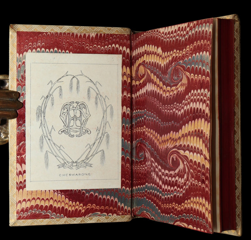 1869 Rare Elegant Vellum Edition - In Memoriam by Alfred, Lord Tennyson