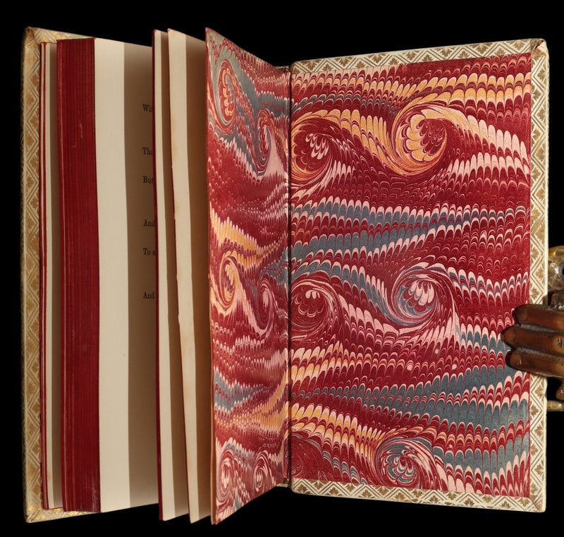 1869 Rare Elegant Vellum Edition - In Memoriam by Alfred, Lord Tennyson