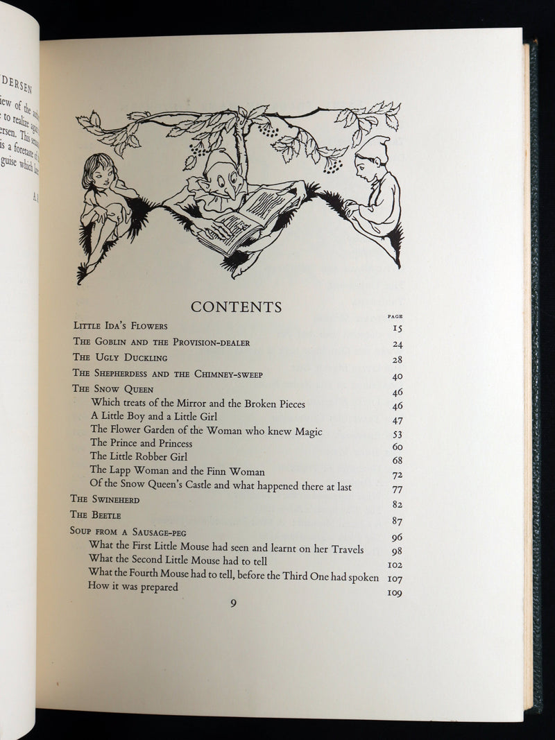 1932 First De Luxe Edition - Andersen Fairy Tales illustrated by Arthur Rackham