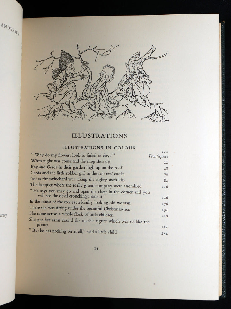 1932 First De Luxe Edition - Andersen Fairy Tales illustrated by Arthur Rackham