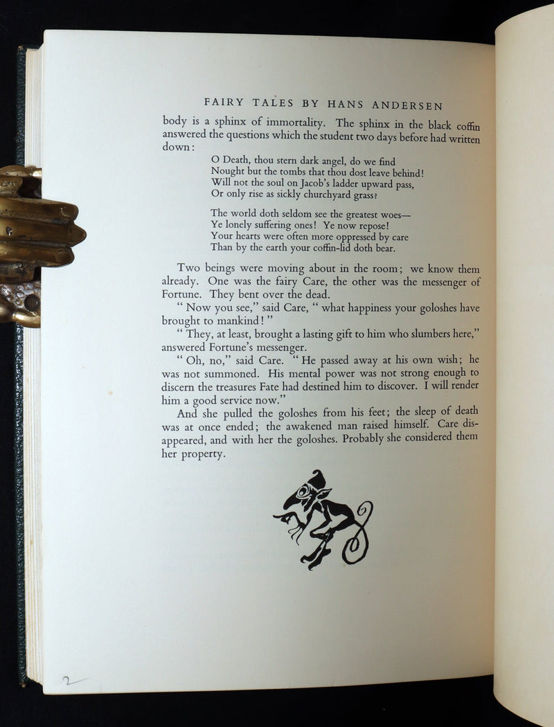 1932 First De Luxe Edition - Andersen Fairy Tales illustrated by Arthur Rackham