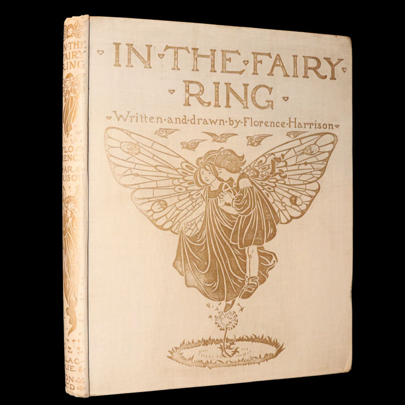 1908 Rare First Edition - In the Fairy Ring Illustrated by Florence Harrison