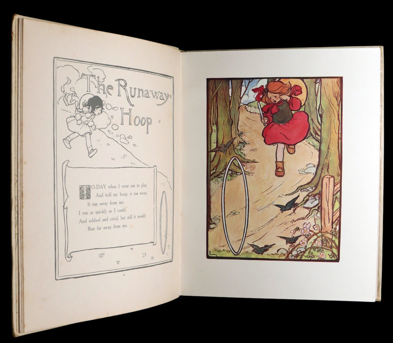 1908 Rare First Edition - In the Fairy Ring Illustrated by Florence Harrison