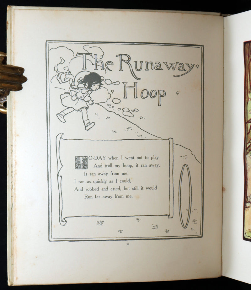 1908 Rare First Edition - In the Fairy Ring Illustrated by Florence Harrison