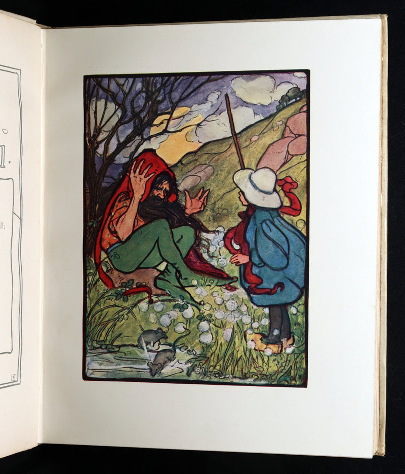 1908 Rare First Edition - In the Fairy Ring Illustrated by Florence Harrison