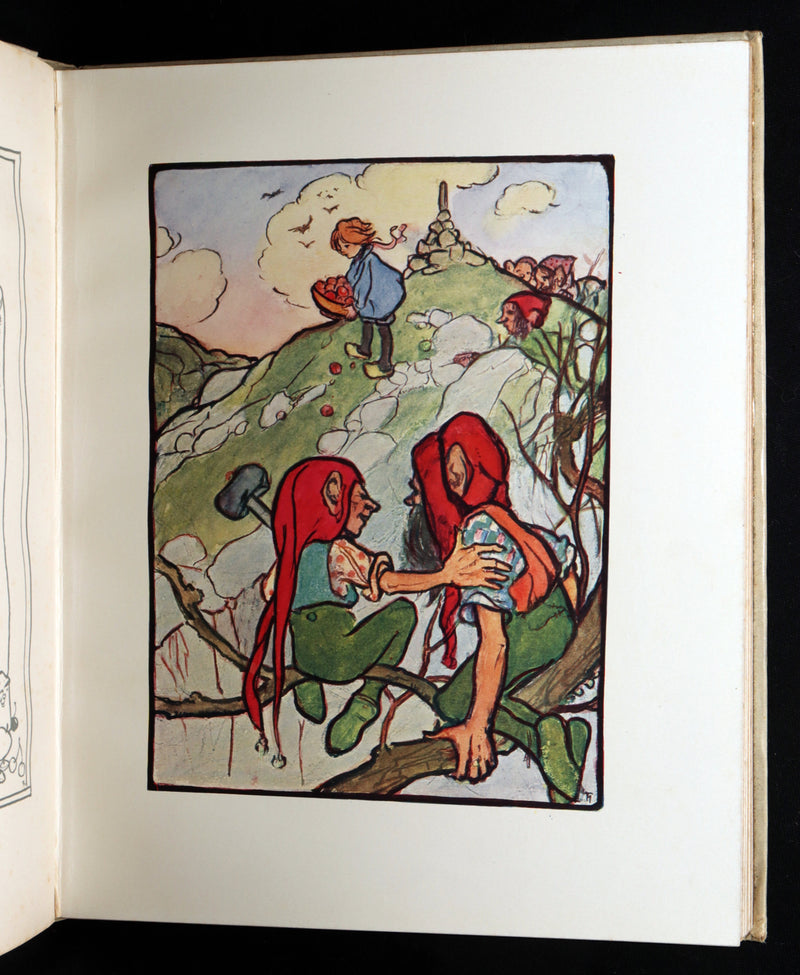 1908 Rare First Edition - In the Fairy Ring Illustrated by Florence Harrison
