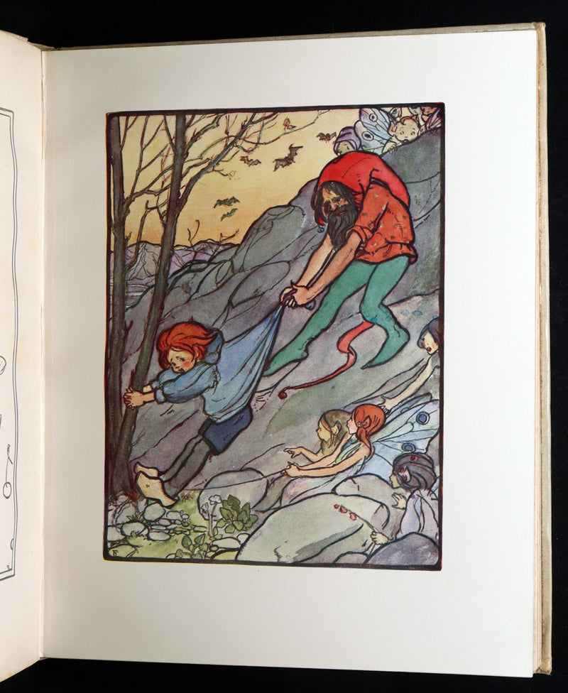 1908 Rare First Edition - In the Fairy Ring Illustrated by Florence Harrison
