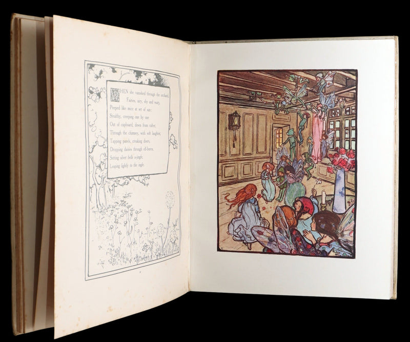 1908 Rare First Edition - In the Fairy Ring Illustrated by Florence Harrison