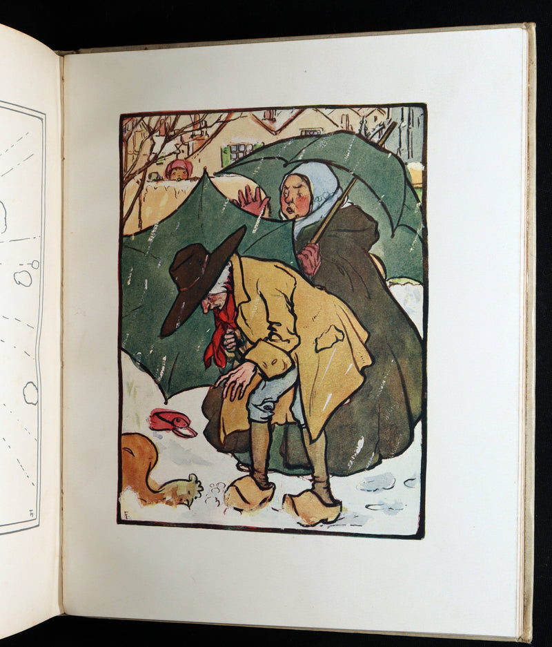 1908 Rare First Edition - In the Fairy Ring Illustrated by Florence Harrison