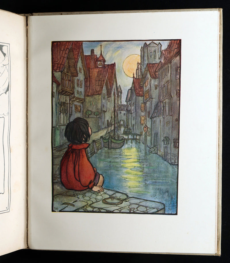 1908 Rare First Edition - In the Fairy Ring Illustrated by Florence Harrison