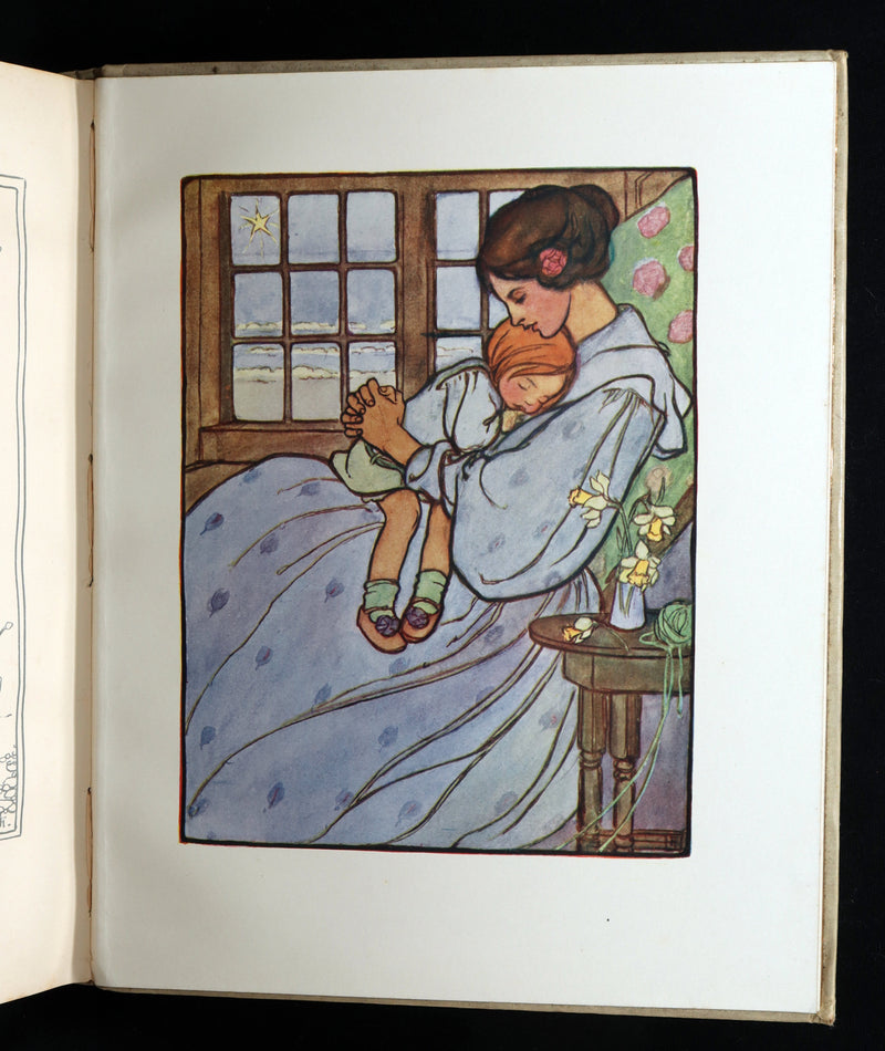 1908 Rare First Edition - In the Fairy Ring Illustrated by Florence Harrison