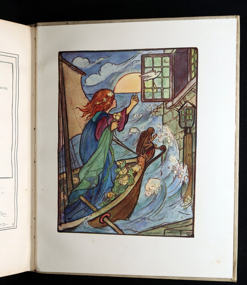 1908 Rare First Edition - In the Fairy Ring Illustrated by Florence Harrison