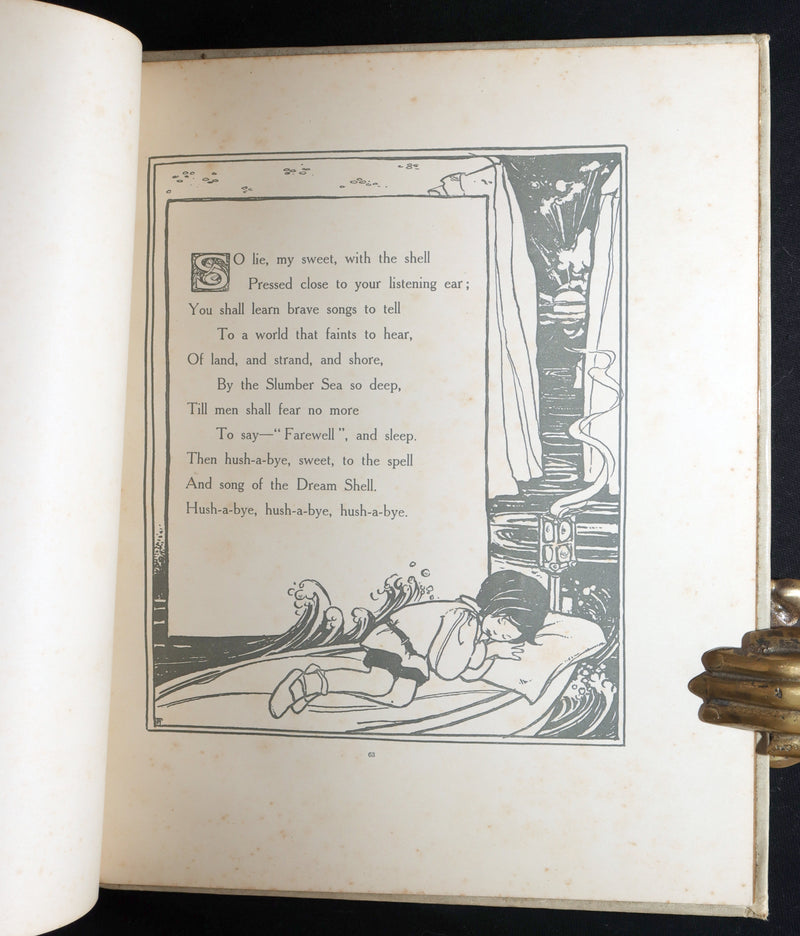 1908 Rare First Edition - In the Fairy Ring Illustrated by Florence Harrison
