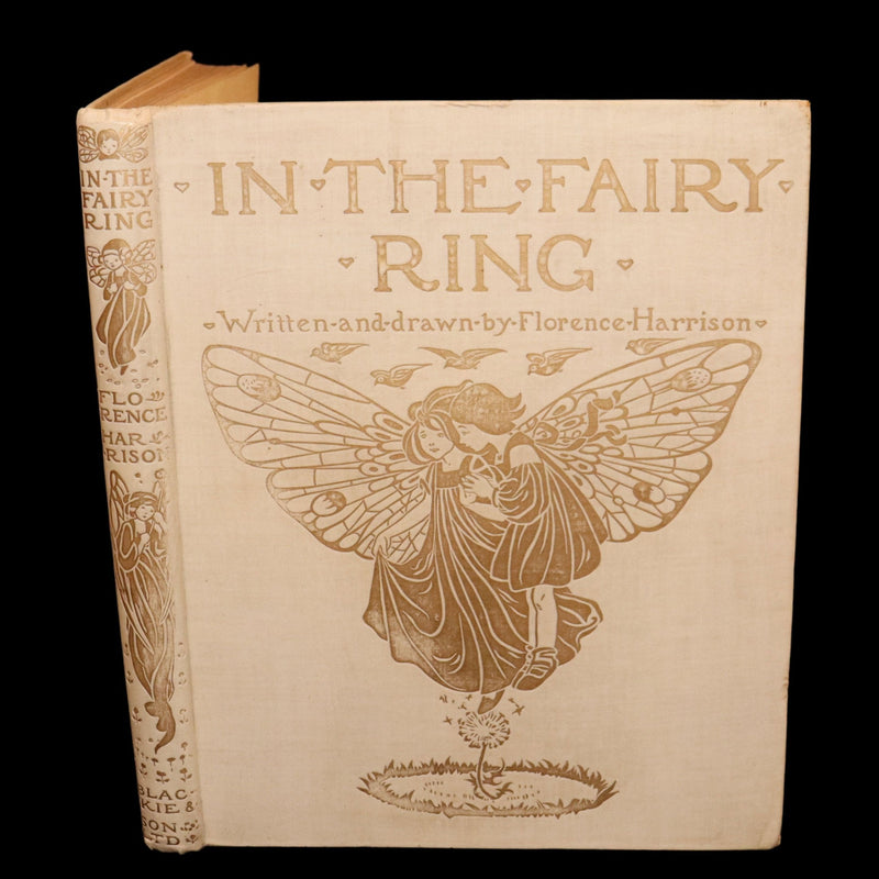 1908 Rare First Edition - In the Fairy Ring Illustrated by Florence Harrison