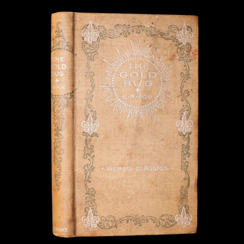 1893 Rare Book - The Gold Bug by Edgar Allan Poe, Illustrated by Mittis