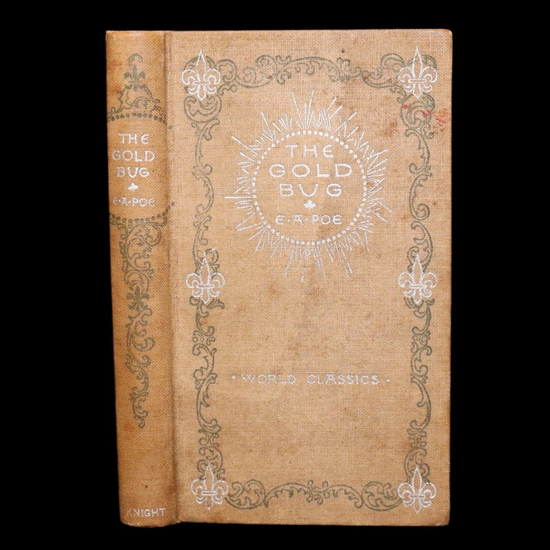 1893 Rare Book - The Gold Bug by Edgar Allan Poe, Illustrated by Mittis