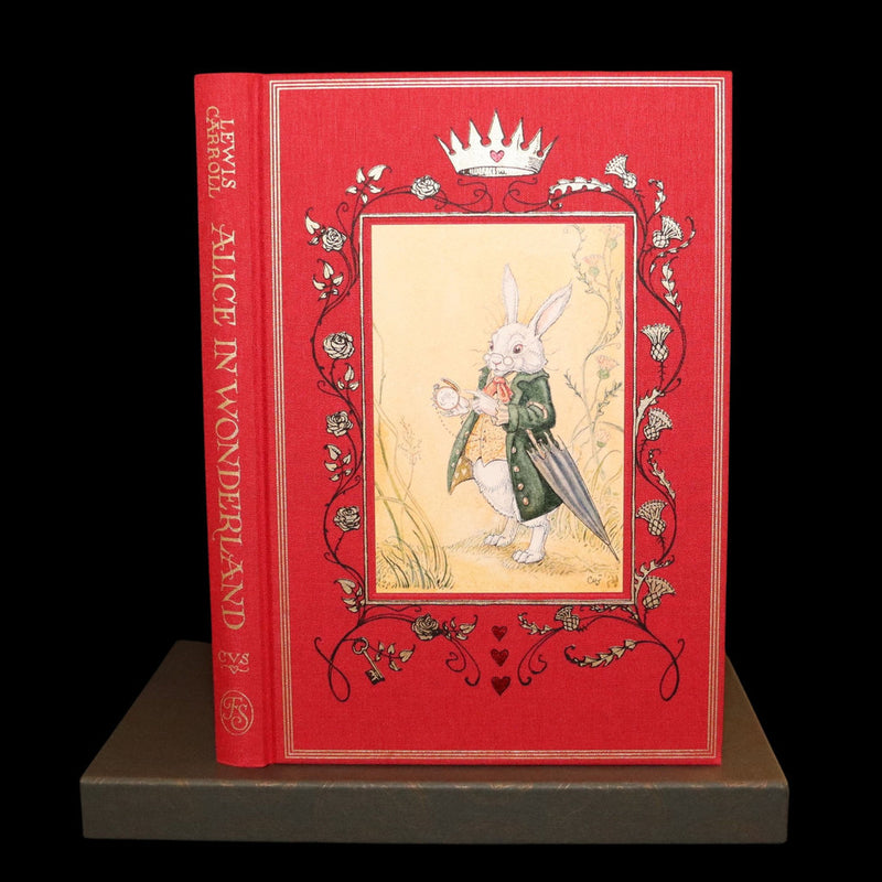 2019 Signed First Edition - Alice in Wonderland, Charles van Sandwyk Illustrator