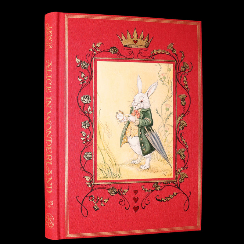 2019 Signed First Edition - Alice in Wonderland, Charles van Sandwyk Illustrator
