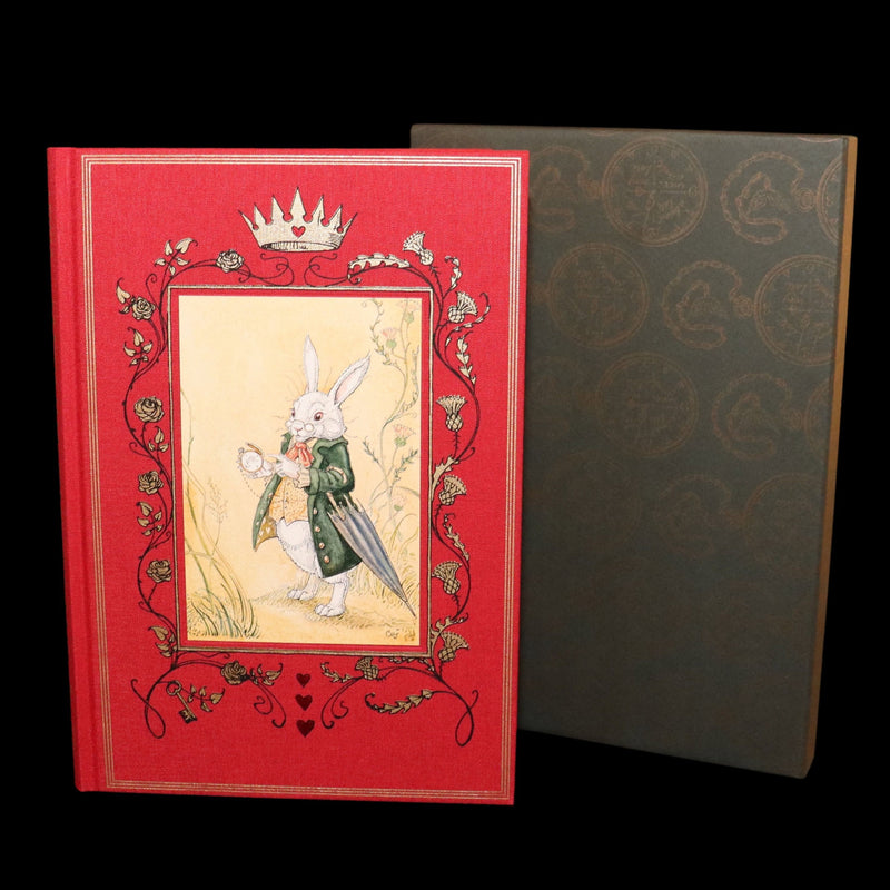 2019 Signed First Edition - Alice in Wonderland, Charles van Sandwyk Illustrator