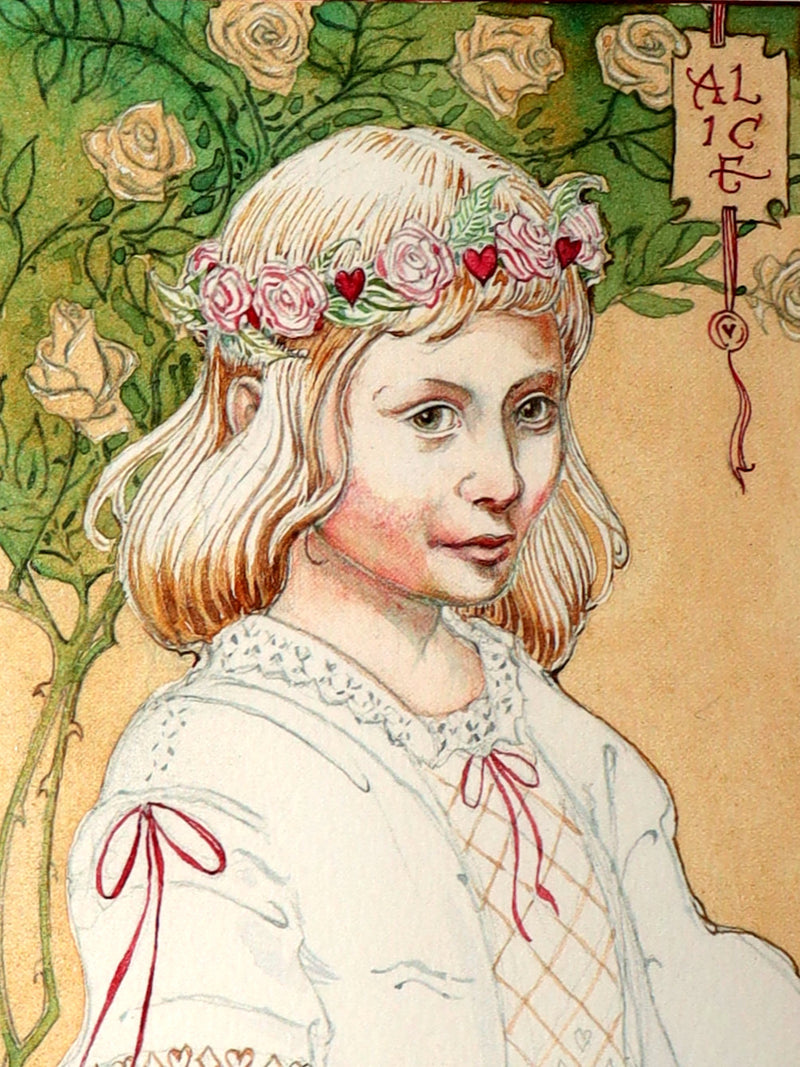 2019 Signed First Edition - Alice in Wonderland, Charles van Sandwyk Illustrator