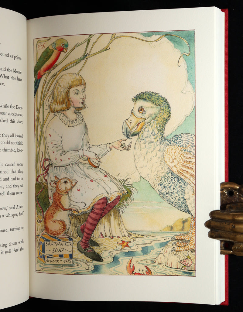 2019 Signed First Edition - Alice in Wonderland, Charles van Sandwyk Illustrator