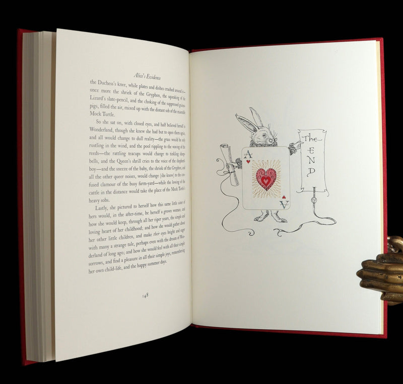 2019 Signed First Edition - Alice in Wonderland, Charles van Sandwyk Illustrator