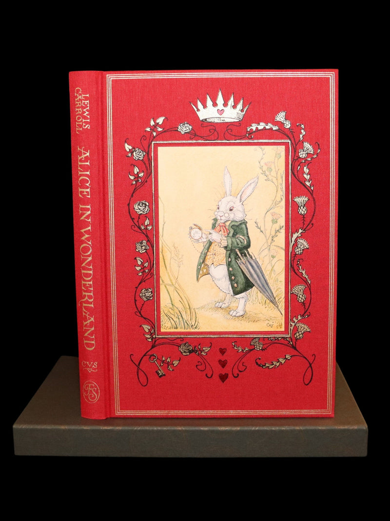 2019 Signed First Edition - Alice in Wonderland, Charles van Sandwyk Illustrator