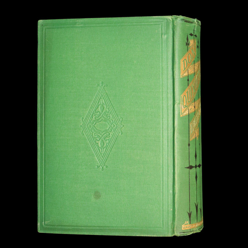 1871 Rare Book - History of Don Quixote de la Mancha Illustrated by Gustave Dore