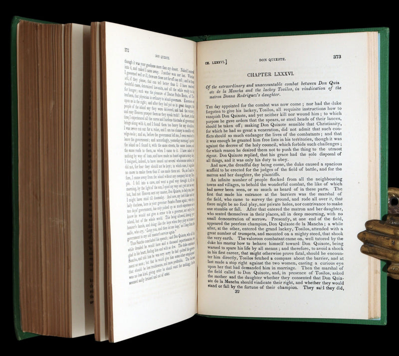 1871 Rare Book - History of Don Quixote de la Mancha Illustrated by Gustave Dore