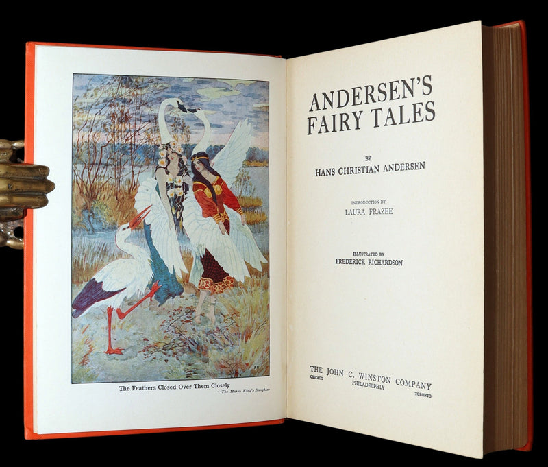 1926 First Edition illustrated by Frederick Richardson - Andersen’s Fairy Tales