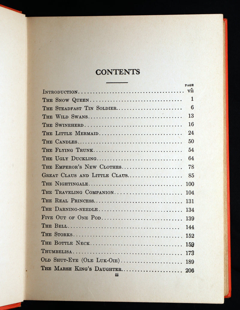 1926 First Edition illustrated by Frederick Richardson - Andersen’s Fairy Tales