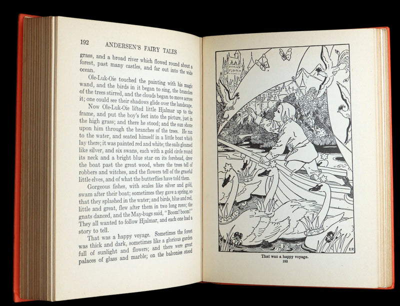 1926 First Edition illustrated by Frederick Richardson - Andersen’s Fairy Tales