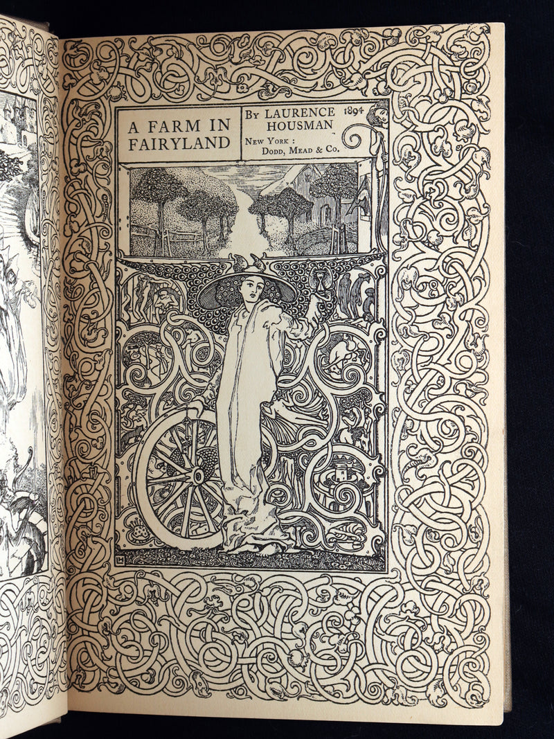 1894 Rare First Edition - A Farm in Fairyland by Laurence Housman, Illustrated