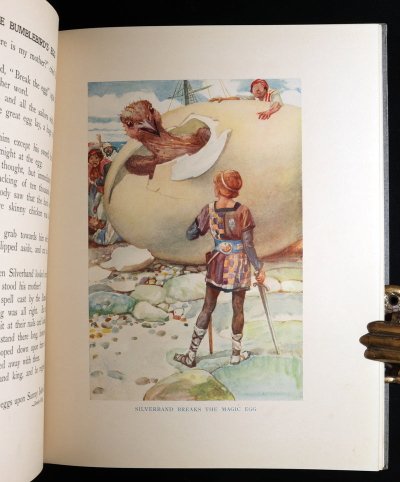 1915 Scarce Book - The Book of New Fairy Tales Illustrated published by Dodge Publishing Company